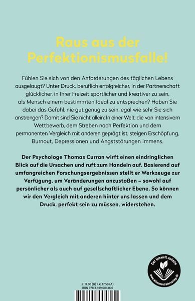 Produktbild: Nie gut genug