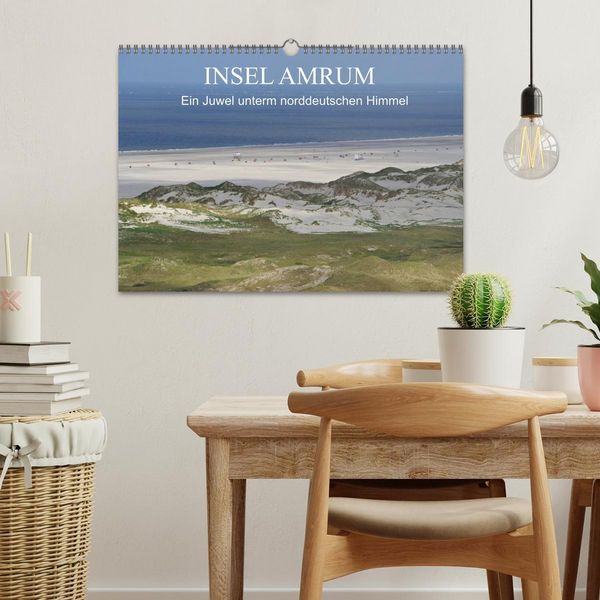 Produktbild: Insel Amrum - Ein Juwel unterm norddeutschen Himmel (Wandkalender 2026 DIN A3 quer), CALVENDO Monatskalender