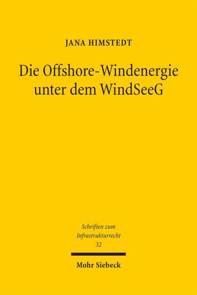 Produktbild: Die Offshore-Windenergie unter dem WindSeeG