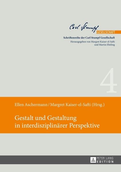 Produktbild: Gestalt und Gestaltung in interdisziplinaerer Perspektive