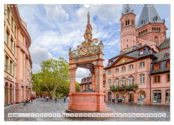 Produktbild: Rheinland Pfalz Impressionen (Wandkalender 2026 DIN A3 quer), CALVENDO Monatskalender