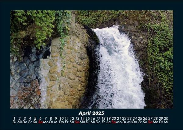 Produktbild: Wasserf&auml;lle 2025 Fotokalender DIN A5