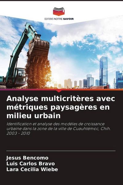 Produktbild: Analyse multicrit&egrave;res avec m&eacute;triques paysag&egrave;res en milieu urbain