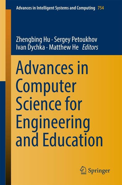 Produktbild: Advances in Computer Science for Engineering and Education