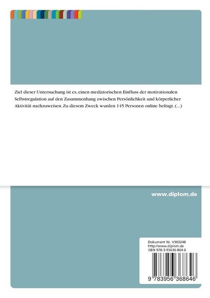 Produktbild: Sport, Pers&ouml;nlichkeit und Motivation