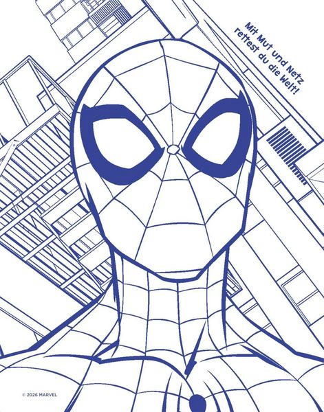 Produktbild: Mein Magnet-Malbuch Spider-Man