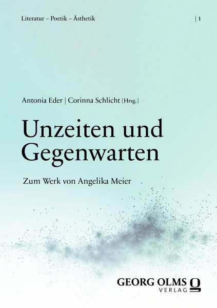Produktbild: Unzeiten und Gegenwarten