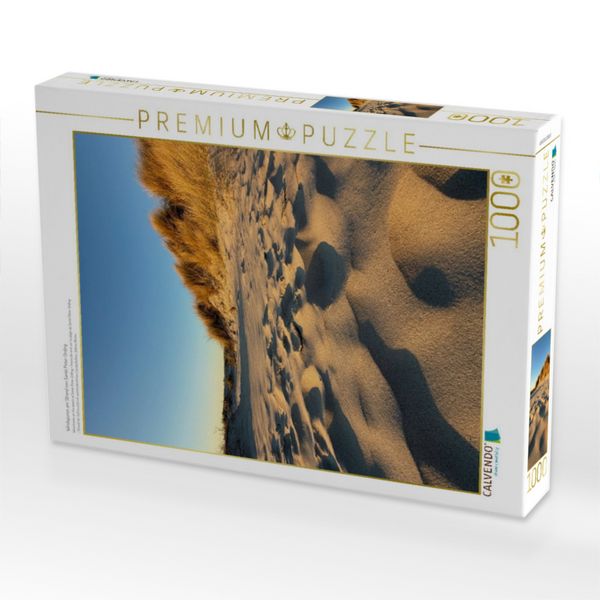 Produktbild: CALVENDO Puzzle Windspuren am Strand von Sankt Peter-Ording | 1000 Teile Lege-Gr&ouml;&szlig;e 64x48cm Foto-Puzzle f&uuml;r gl&uuml;ckliche Stunden