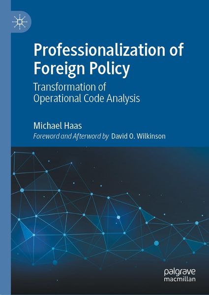 Produktbild: Professionalization of Foreign Policy