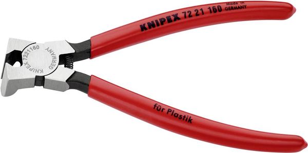 Produktbild: Knipex 72 21 160 Werkstatt Kunststoffseitenschneider ohne Facette 228mm