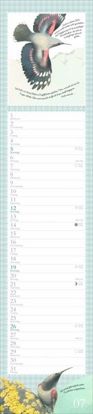 Produktbild: Marjolein Bastin: Die bunte Vogelwelt Langplaner 2026