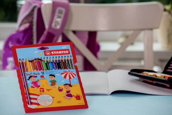 Produktbild: STABILO Dreikant-Buntstift - Trio dick - 18er Pack - mit 18 verschiedenen Farben