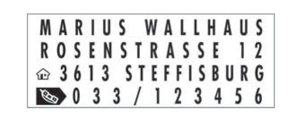 Produktbild: TRODAT&reg; Typomatic Printy(TM) 4.0, selbstf&auml;rbender Stempel zum Selbersetzen, blau