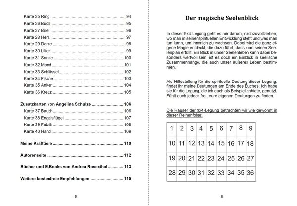 Produktbild: Der magische Seelenblick mit den Lenormandkarten