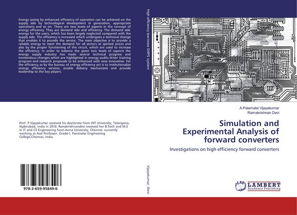 Produktbild: Simulation and Experimental Analysis of forward converters