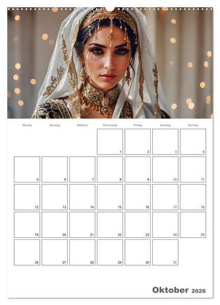 Produktbild: Frauen des Sultans (Wandkalender 2026 DIN A2 hoch), CALVENDO Monatskalender