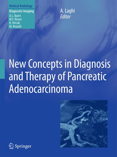 Produktbild: New Concepts in Diagnosis and Therapy of Pancreatic Adenocarcinoma