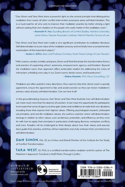 Produktbild: Self-Determination in Mediation