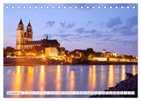 Produktbild: Deutsche Bundesl&auml;nder - Sachsen-Anhalt (Tischkalender 2026 DIN A5 quer), CALVENDO Monatskalender