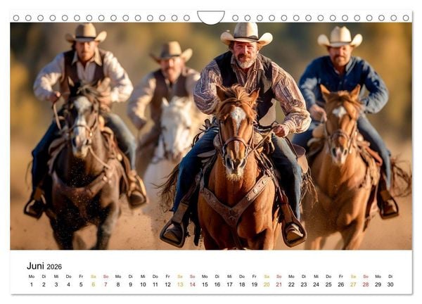 Produktbild: Westernwelt (Wandkalender 2026 DIN A4 quer), CALVENDO Monatskalender