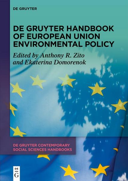 Produktbild: De Gruyter Handbook of European Union Environmental Policy