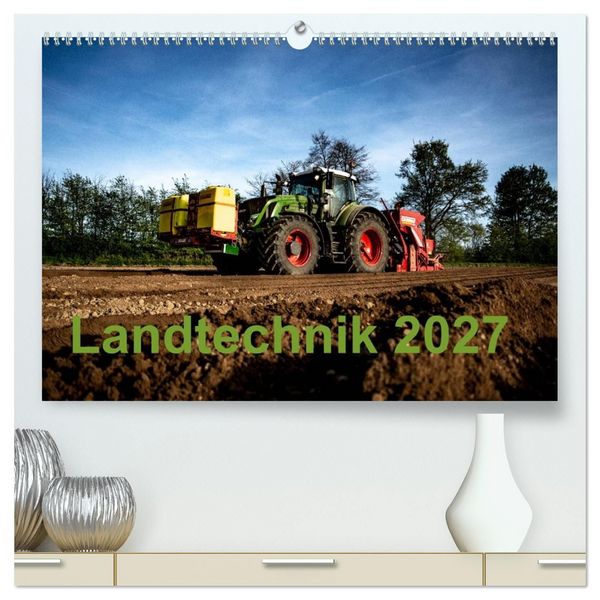 Produktbild: Landtechnik 2027 (hochwertiger Premium Wandkalender 2027 DIN A2 quer), Kunstdruck in Hochglanz