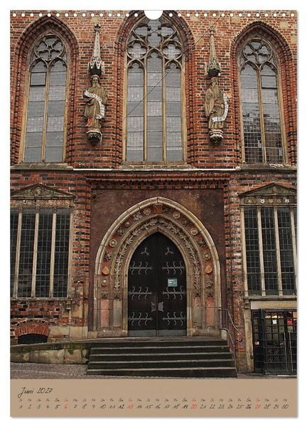 Produktbild: Sch&ouml;ne alte Hansestadt Bremen (Wandkalender 2027 DIN A3 hoch), CALVENDO Monatskalender