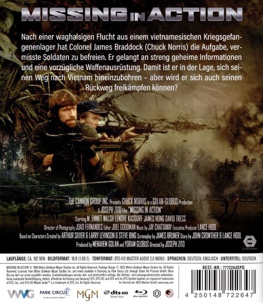 Produktbild: Missing in Action