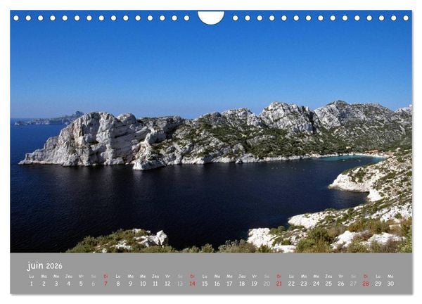 Produktbild: Grands sites de Provence (Calendrier mural 2026 DIN A4 vertical), CALVENDO calendrier mensuel