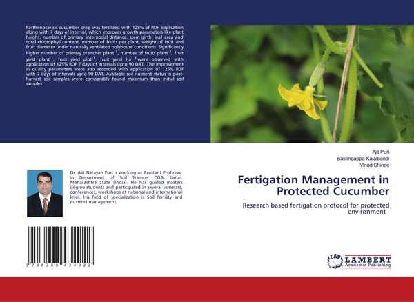 Produktbild: Fertigation Management in Protected Cucumber