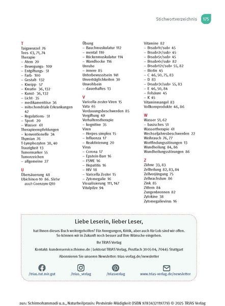 Produktbild: Naturheilpraxis: Postvirale M&uuml;digkeit