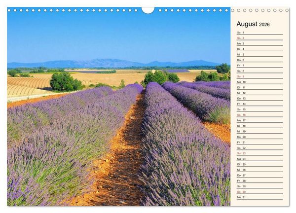 Produktbild: Verzaubernde Provence (Wandkalender 2026 DIN A3 quer), CALVENDO Monatskalender