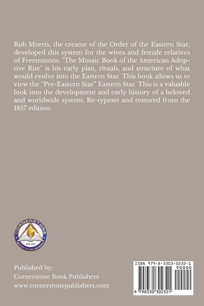 Produktbild: The Mosaic Book of the American Adoptive Rite