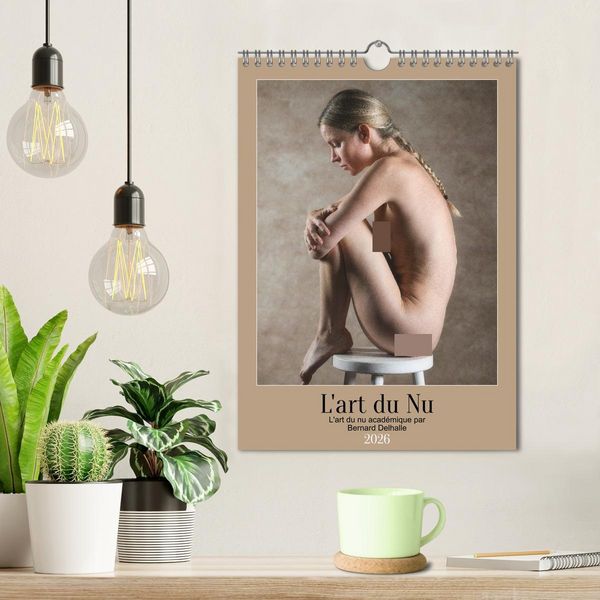 Produktbild: L'art du nu (Calendrier mural 2026 DIN A4 horizontal), CALVENDO calendrier mensuel