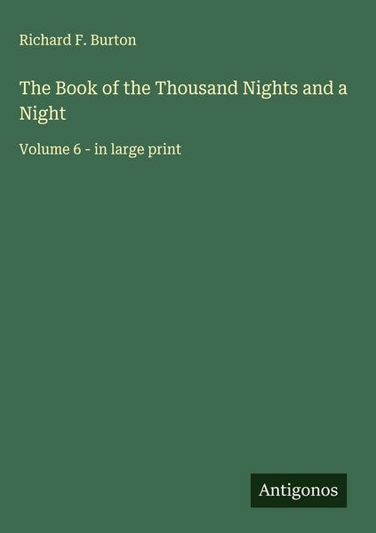 Produktbild: The Book of the Thousand Nights and a Night
