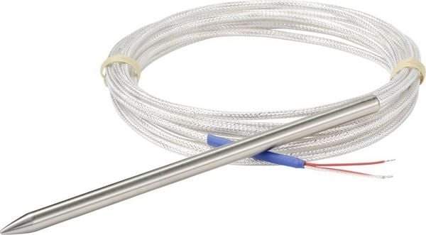 Produktbild: TRU COMPONENTS TC-9779576 PT100 Temperaturf&uuml;hler -100 bis 200&deg;C Kabel, offenes Ende