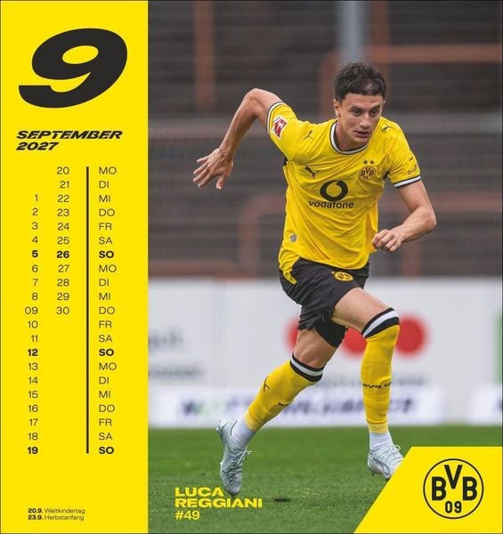 Produktbild: BVB Postkartenkalender 2027