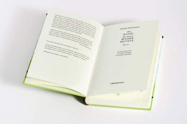 Produktbild: Die Katze, die unsere B&uuml;cher rettete