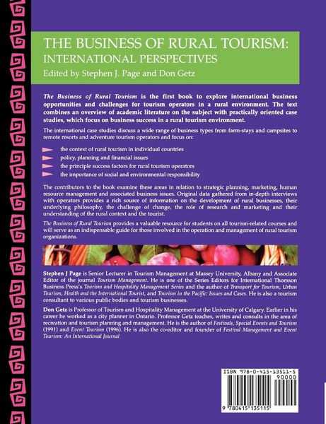 Produktbild: The Business of Rural Tourism