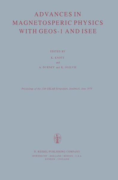 Produktbild: Advances in Magnetospheric Physics with GEOS-1 and ISEE