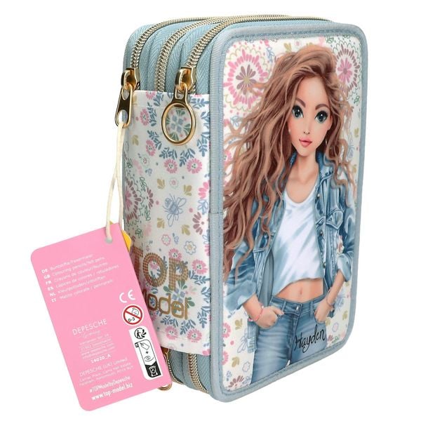 Produktbild: TOPModel 3 Fach Federtasche FESTIVAL FUN