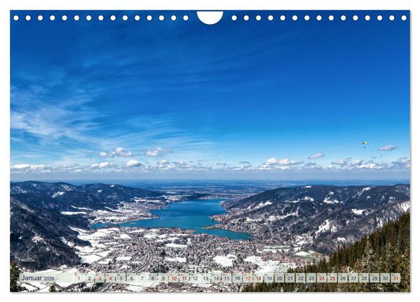 Produktbild: Malerischer Tegernsee (Wandkalender 2026 DIN A4 quer), CALVENDO Monatskalender