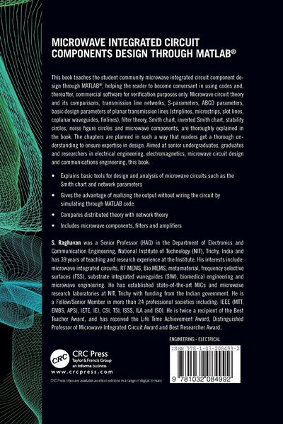 Produktbild: Microwave Integrated Circuit Components Design through MATLAB&reg;