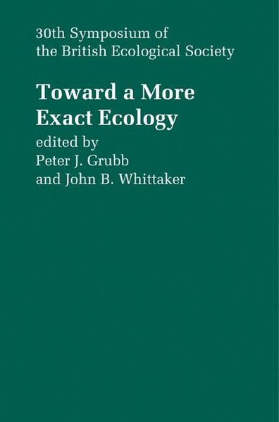 Produktbild: Toward a More Exact Ecology