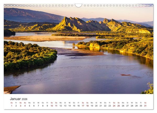 Produktbild: Kolumbien - Eine unvergessliche Reise durch das bunte Land. (Wandkalender 2026 DIN A3 quer), CALVENDO Monatskalender