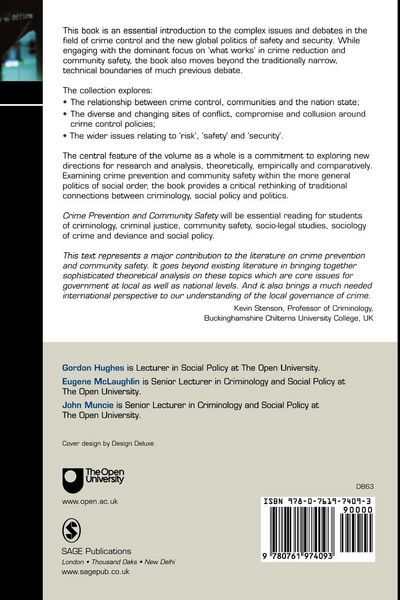 Produktbild: Crime Prevention and Community Safety