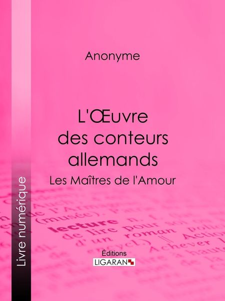 Produktbild: L'Oeuvre des conteurs allemands
