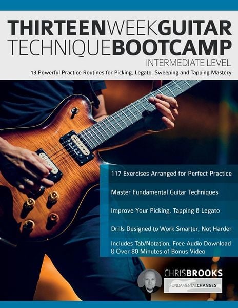 Produktbild: Thirteen Week Guitar Technique Bootcamp - Intermediate Level