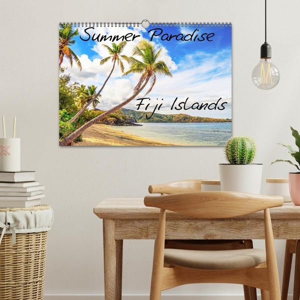 Produktbild: Summer Paradise Fiji (Wandkalender 2027 DIN A3 quer), CALVENDO Monatskalender
