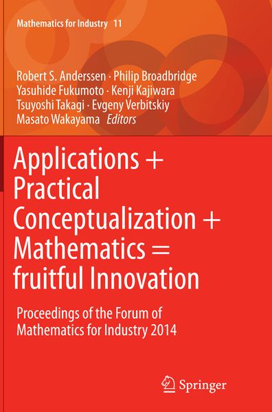 Produktbild: Applications + Practical Conceptualization + Mathematics = fruitful Innovation